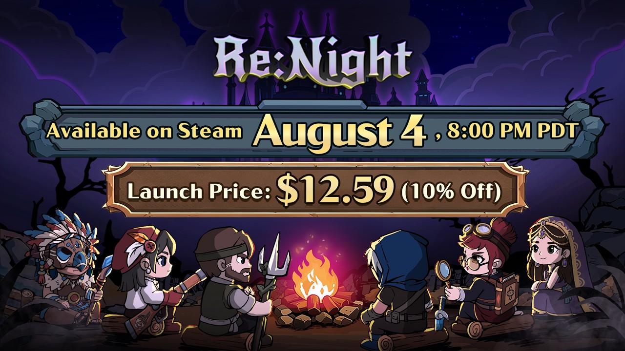 Re:Night is a high-difficulty, mentally demanding SRPG x elemental
