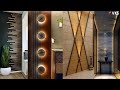 Home Wall Decorating Ideas | Living Room Wall Decor | Wooden Wall Home Interior Design | Wall Panel