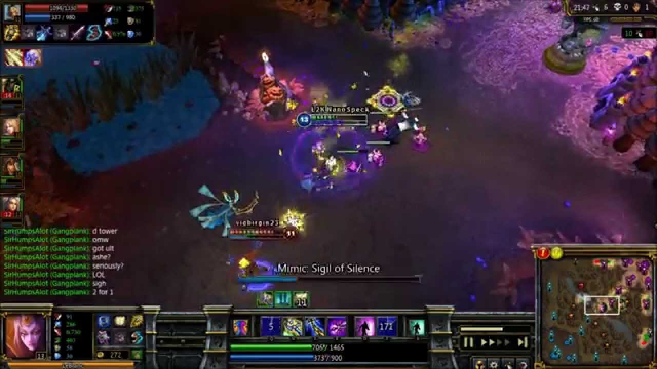 League of Legends - LeBlanc Ownage