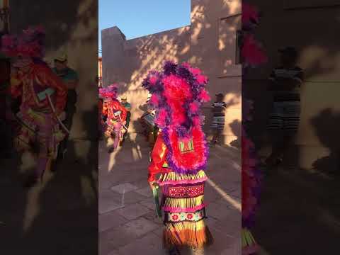 Danza de matlachinesen la feria regional de salinas de Hidalgo, San Luis Potosí #méxico 2019