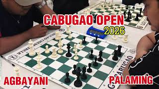Super Intense Game! Karl John Agbayani vs Rodney Palaming | Cabugao Chess Open 2026 |AFM vs AIM