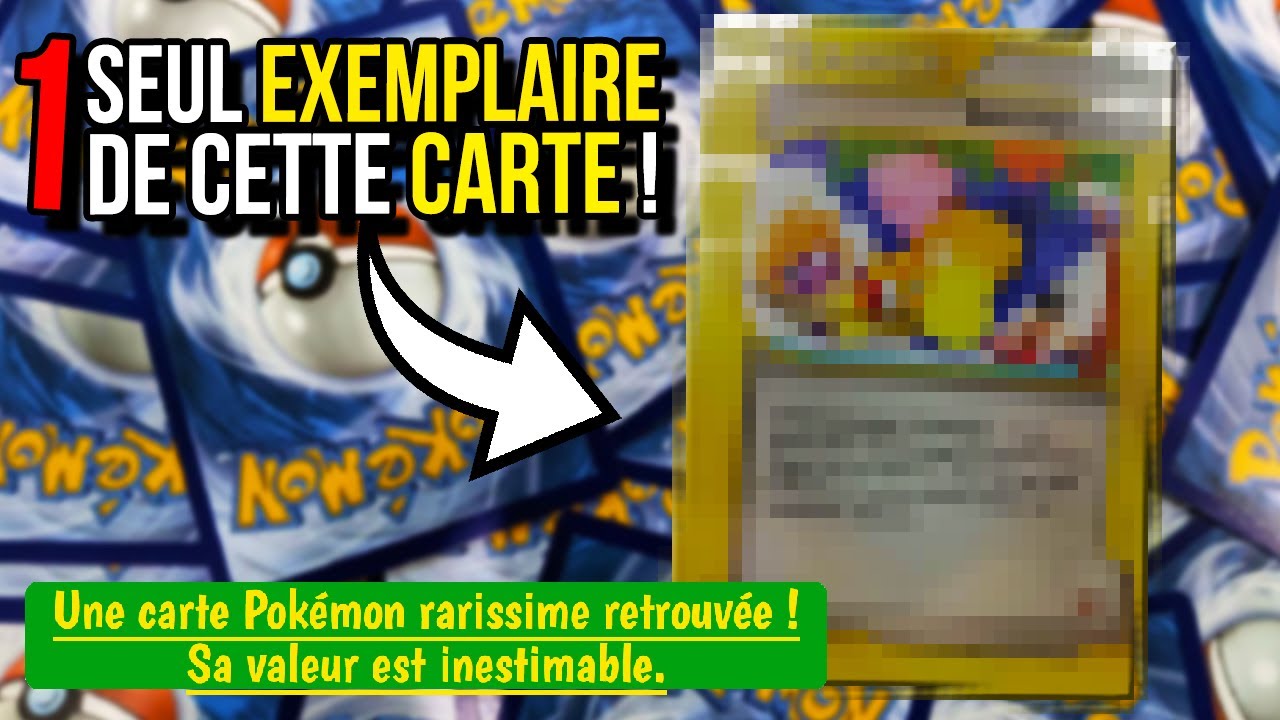 Quelle est la carte Pokémon française la plus rare ? ft. @Rayquamaster
