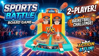 Ultimate 2-Player Mini Basketball Challenge! Fun Indoor Sports Battle Board Game! Basketball!  screenshot 4