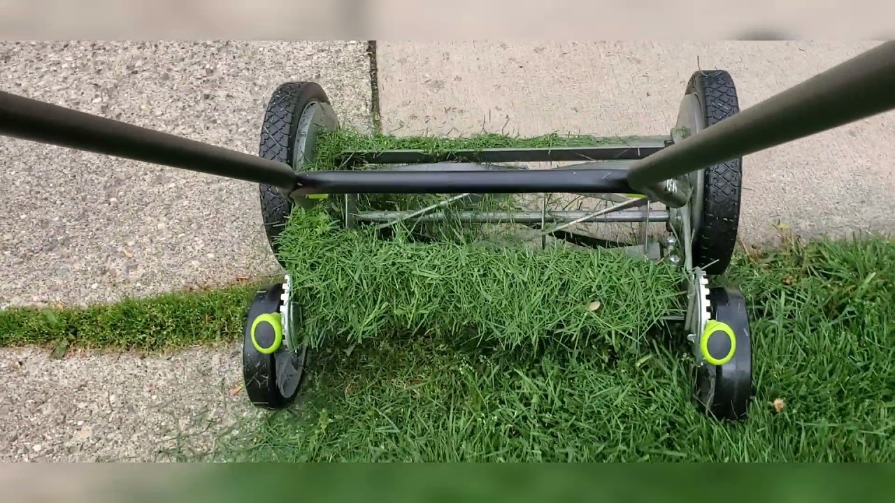 Earthwise 16-in Reel Lawn Mower Review Awesome Buy Must Have Product Live  Long Feel Great Save Money 