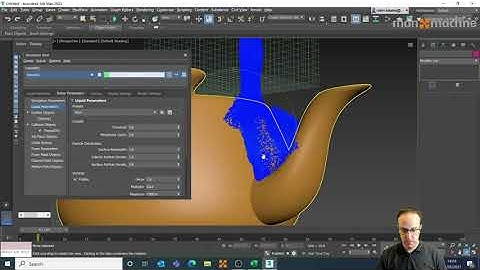 3ds Max Fluid Simulation