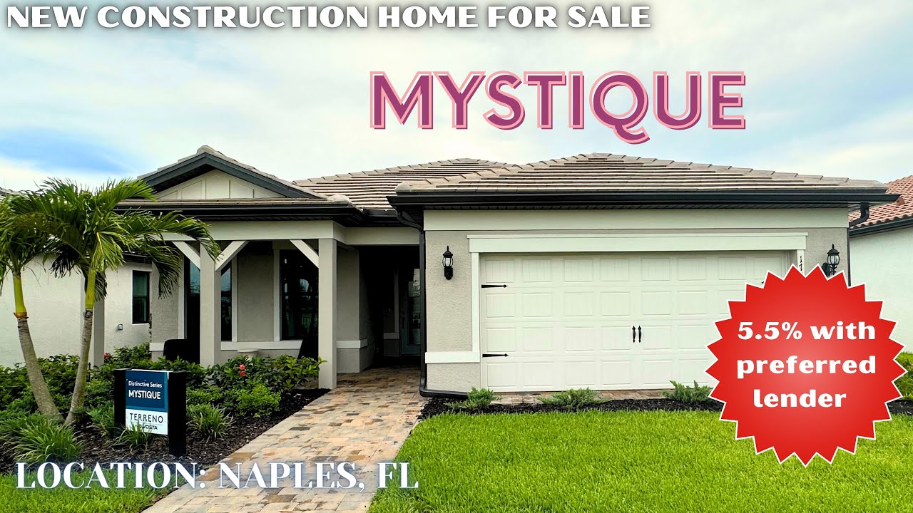 Amazing Naples Florida New Construction Home For Sale 1,889+ SF 24