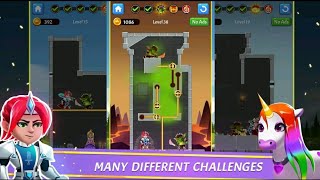 Hero Rescue - Pin Puzzle - Pull the Pin Android Gameplay - SuBjeCt FRee screenshot 1
