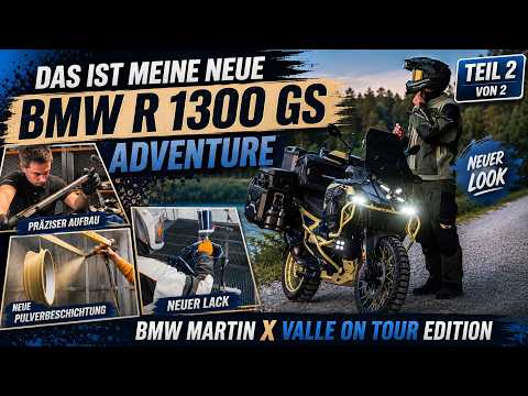 (Part 2/2) My new BMW R 1300 GS Adventure is finished! New paint, new look.
