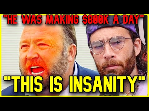 Thumbnail for Alex Jones Trial is Insane | Hasanabi Reacts