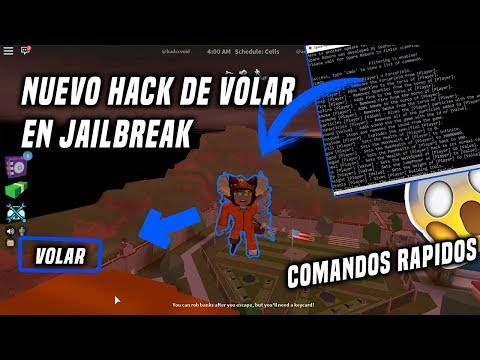 Nuevo Hack Para Volar En Jailbreak Roblox Comandos Rapidos