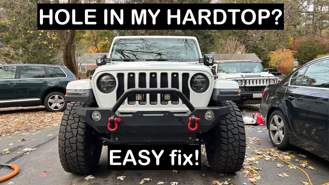 JEEP JLU Hardtop FIX - YouTube
