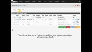 firewall rules in pfsense