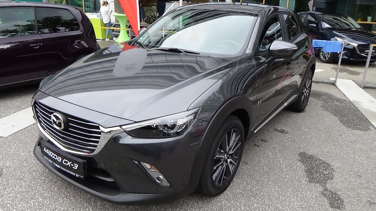 2017 Mazda Cx 3 L Skyactiv G 120 Fwd Exterior And Interior Automobil Tubingen 2017