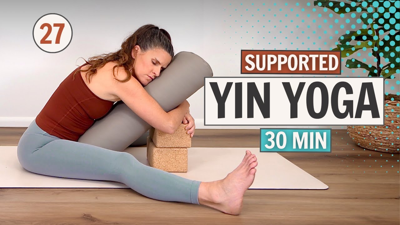 20 min Morning Yin Yoga Stretch - FULL BODY Yin Yoga - YouTube