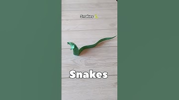 HOW TO MAKE A PAPER SNAKE ORIGAMI|EASY ORIGAMI SNAKE STEP BY STEP FOLDING|