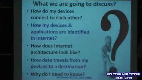 VELTECH MULTITECH DEPT OF ECE GUEST LECTURE -03.09.2019