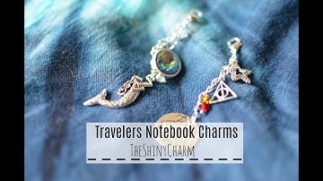 Travelers Notebook / Planner Charms - TheShinyCharm