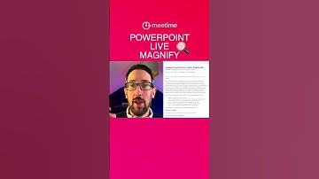 PowerPoint Live Magnify Slide SHORT