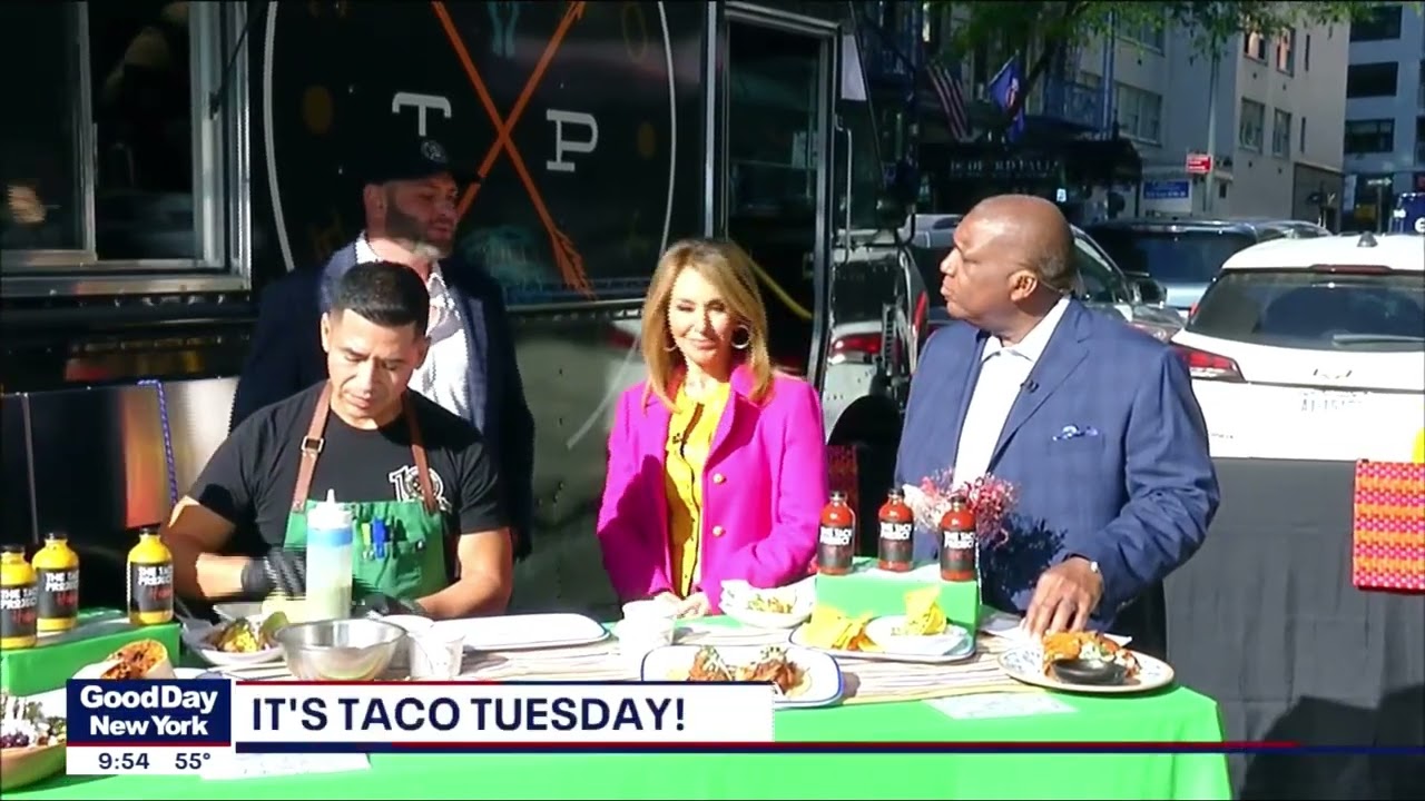 The Taco Project’s Food Truck Steals the Show on FOX 5’s Good Day New York