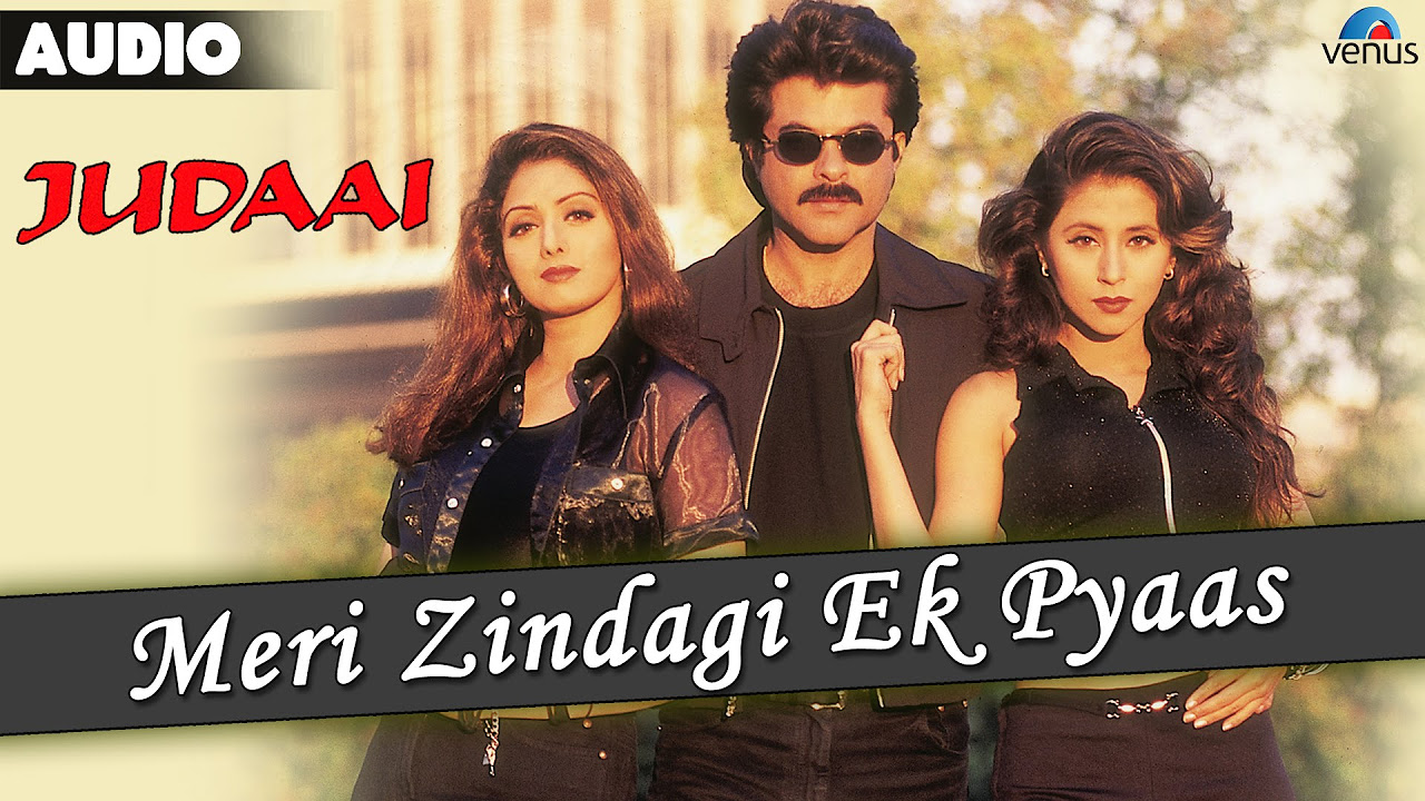 Judaai  Meri Zindagi Ek Pyaas Full Audio Song  Anil Kapoor Urmila Matondkar  Sridevi 