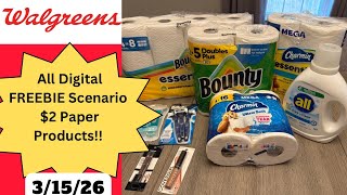 Celebrity Walgreens All Digital Deals - Easy Freebie Scenario, $2 Paper Products & More! 3/15 #walgreensdeals Net Worth