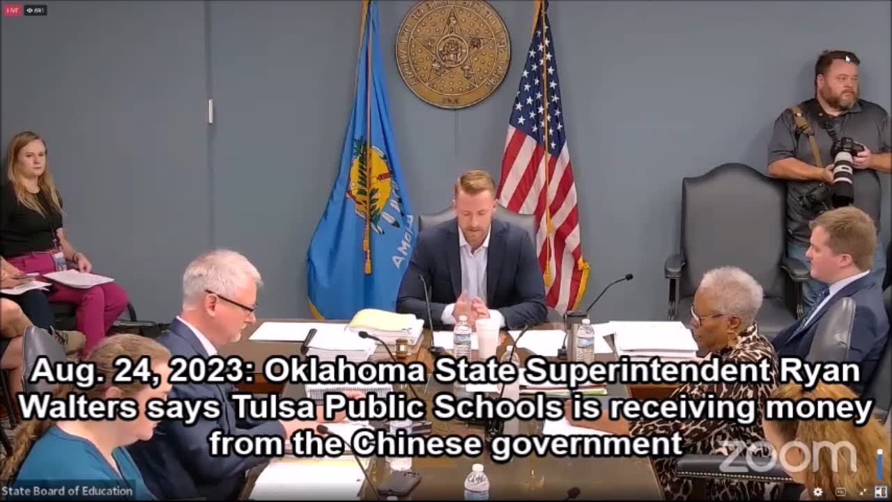 Oklahoma State Superintendent Ryan Walters says Tulsa Public Schools is ...