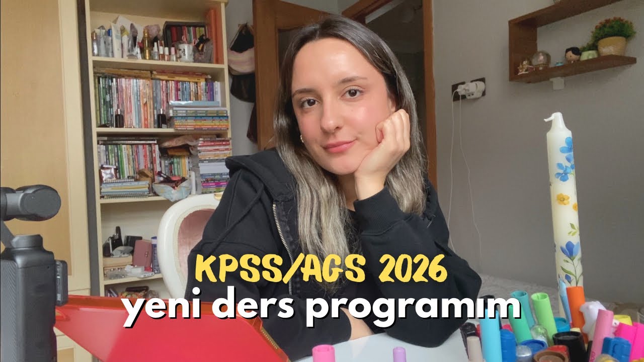yeni ders çalışma programım, kitap siparişi.. 📚 | kpss/ags 2026 ✨ #kpss #ags 