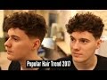 HOW TO GET & STYLE CURLY HAIR TUTORIAL - Mens Haircut 2022