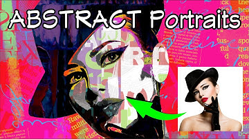 convert Image into ABSTRACT Portraits in Photoshop | Start to Finish | Photoshop Tips & Tricks