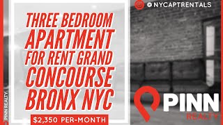 Three Bedroom Apartment For Rent In NYC - Grand Concourse Bronx | Bronx Apartment Tour | Pinn Realty