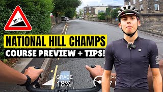 2025 National Hill Climb Championship Course Preview & Tips! (Bank Road)