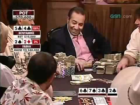 Sammy Farha vs David Benyamine Straight Flush.wmv