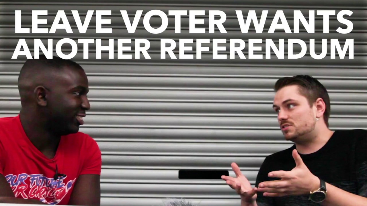 Leave voter wants another referendum