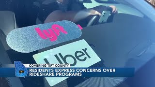 Tift Co. residents express concerns over rideshare programs