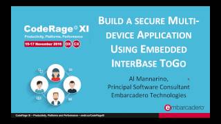 Celebrity Multi-device Applications Using Embedded InterBase ToGo (Delphi) with Al Mannarino - CodeRage XI Profile