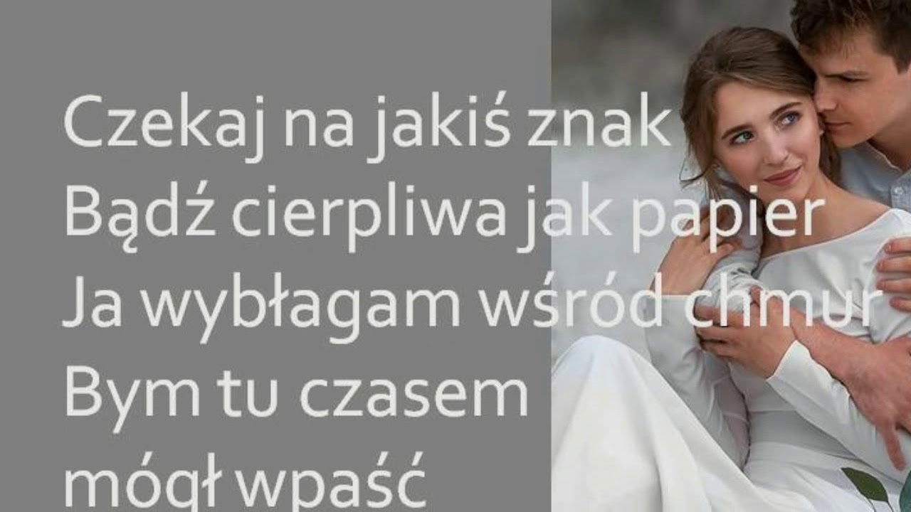 Wszystko ma swój czas Perfect + tekst karaoke piosenka śpiew - YouTube