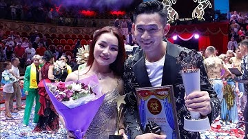 Tiết mục đu dây “Khoảng khắc tình yêu” - Liên hoan xiếc quốc tế “Không biên giới” tại Nga