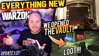 EVERYTHING NEW IN WARZONE! WE OPENED A VAULT!! w/ CourageJD, Nadeshot & BasicallyIDoWrk!