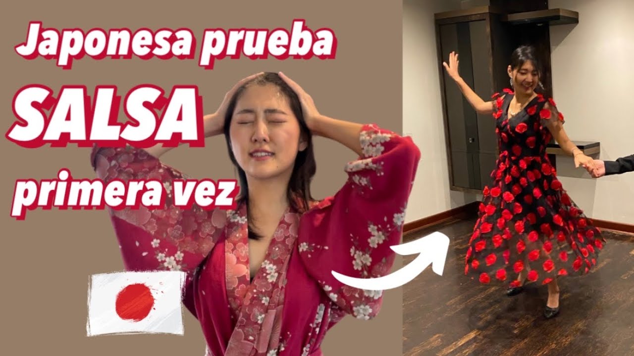 ¿Cómo Japonesa baila Salsa 💃 primera vez ? YouTube