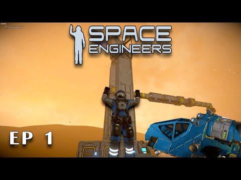 Our home was DESTROYED | Space Engineers Crash landing - EP 1