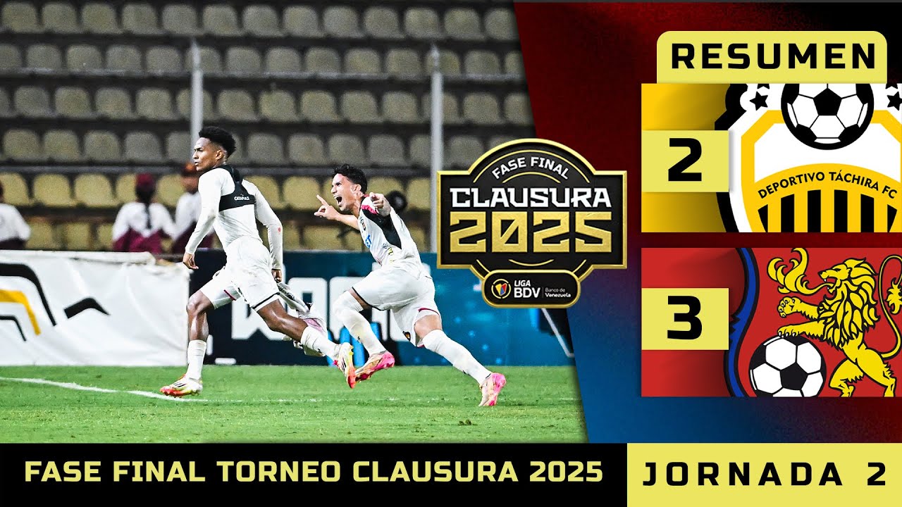 Caracas se llevó el clásico | RESUMEN | LigaBancoDeVenezuela | Táchira - Caracas