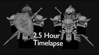 Roblox UGC 3D Modeling | Simple Armor Timelapse Guide