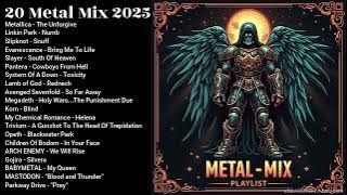 20 MIX METAL PLAYLIST 2025 Vol.5| METALLICA , Linkin Park , , SLIPKNOT ,, PANTERA ,SYSTEM OF A Down