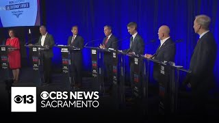 Famous California governor candidates take on key issues during debate in San Francisco Wealth