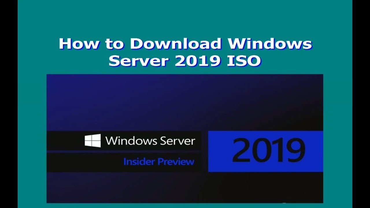 windows 2019 download iso