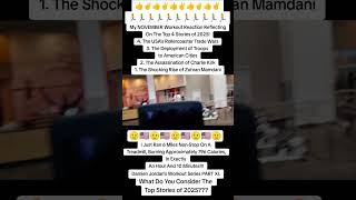 The Top Stories of 2025 Include Trump's Tariffs, Charlie Kirk, and Zohran Mamdani!!!
