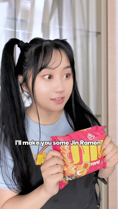 How to fix Jin’s broken heart 💔🥺✨ #bts #jin #kimseokjin #jinramen #pov#shorts
