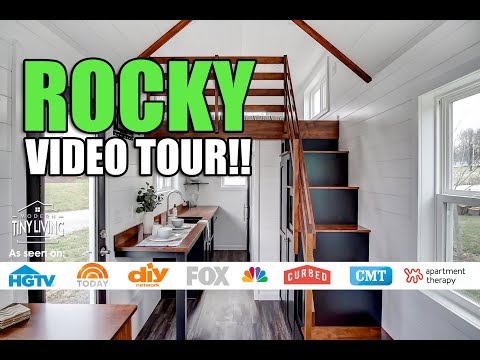Rocky, a 20 ft. Lime Green Tiny House w/ Gorgeous Interior!
