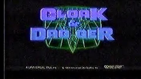 1984 Cloak and Dagger Movie trailer