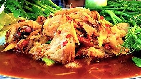 Mukbang Gỏi Sách Bò Siêu Cay Chua! 🐮 Spicy Beef Tripe Salad Thai Style | ASMR Eating Show